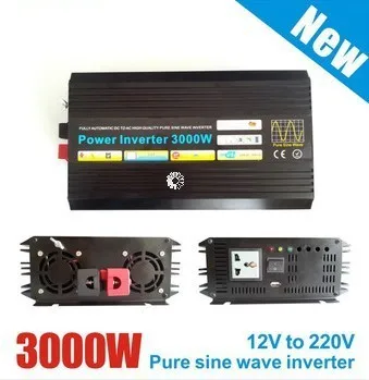 

Inverter a onda sinusoidale 3000W Inverter Pure Sine Wave Inverter 6000W Peak Power CE,ROHS