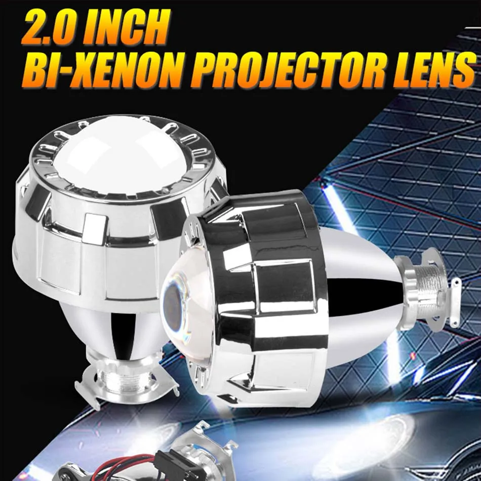 2.0 inch HID Bi xenon mini projector lenses (1)