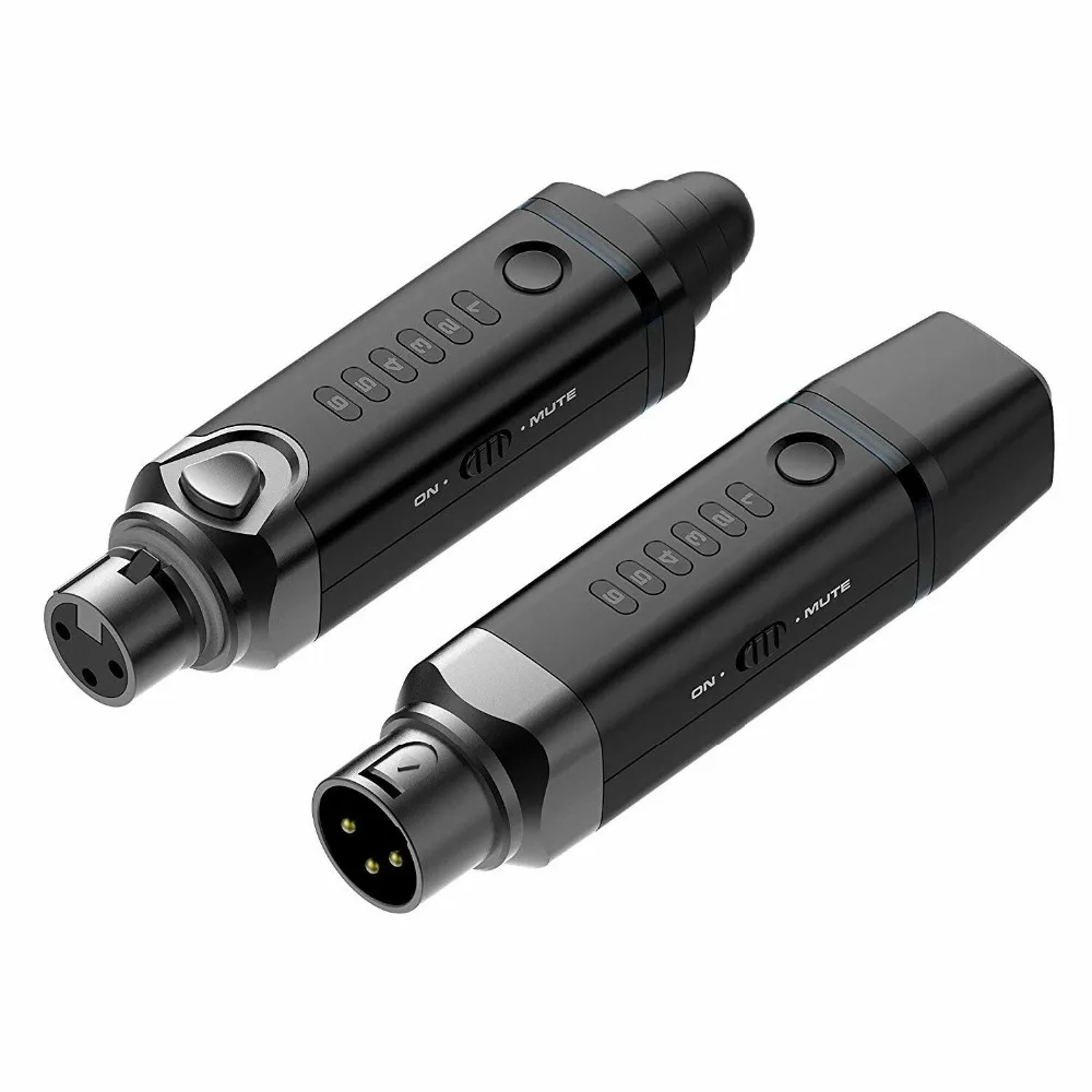 

NUX B-3 Wireless Microphone System Small Compact Transmitter Snap-On Microphone
