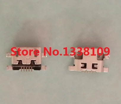 10 шт./лот USB зарядное устройство разъем для Alcatel 6012 6012D 6012X C3 4033 зарядки док-разъем |