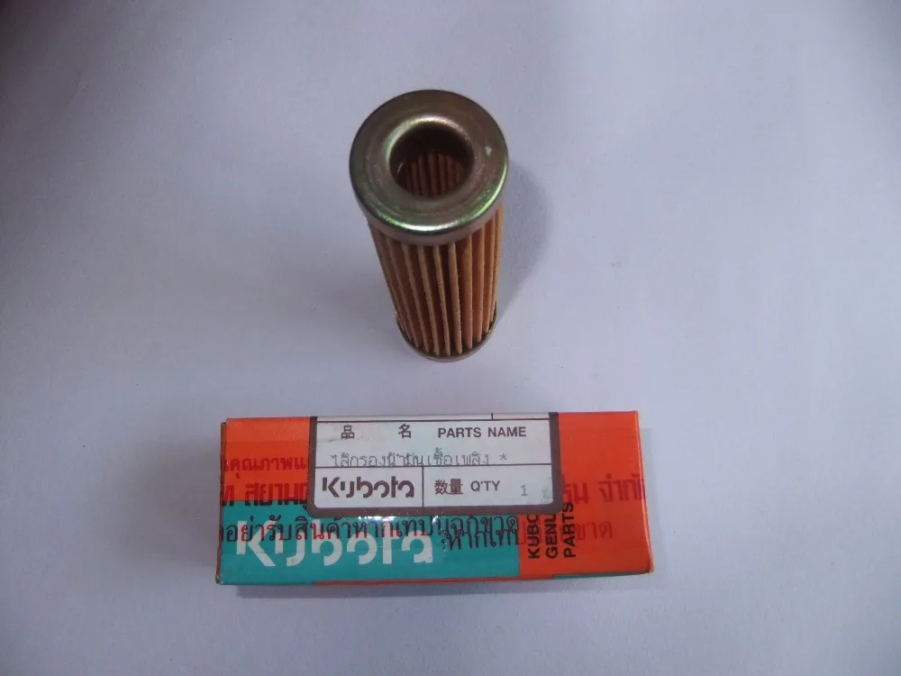 Топливный фильтр, пригодный J106 J108 J310 J112 J315 J116 kubota запчасти для дизель-генератора из натуральной 15231-43560