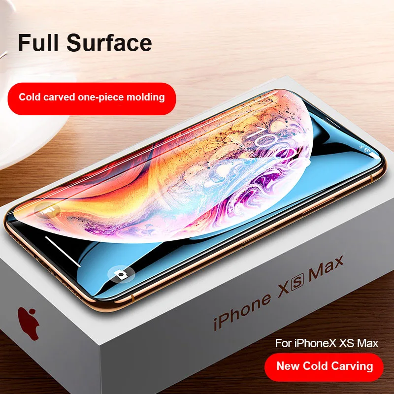 Закаленное защитное стекло для iPhone 12 11 Pro Max Mini XR X XS 6 6S 7 8 Plus SE 2020|Защитные стёкла и