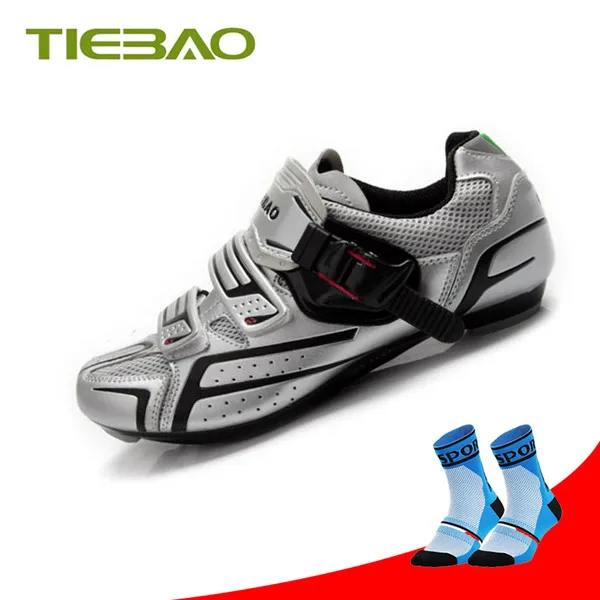 Tiebao/Обувь для велоспорта; zapatillas deportivas mujer; Мужская обувь для шоссейного велосипеда; bisiklet sapatilha ciclismo wo; мужские кроссовки суперзвезды - Цвет: socks for 1268 S