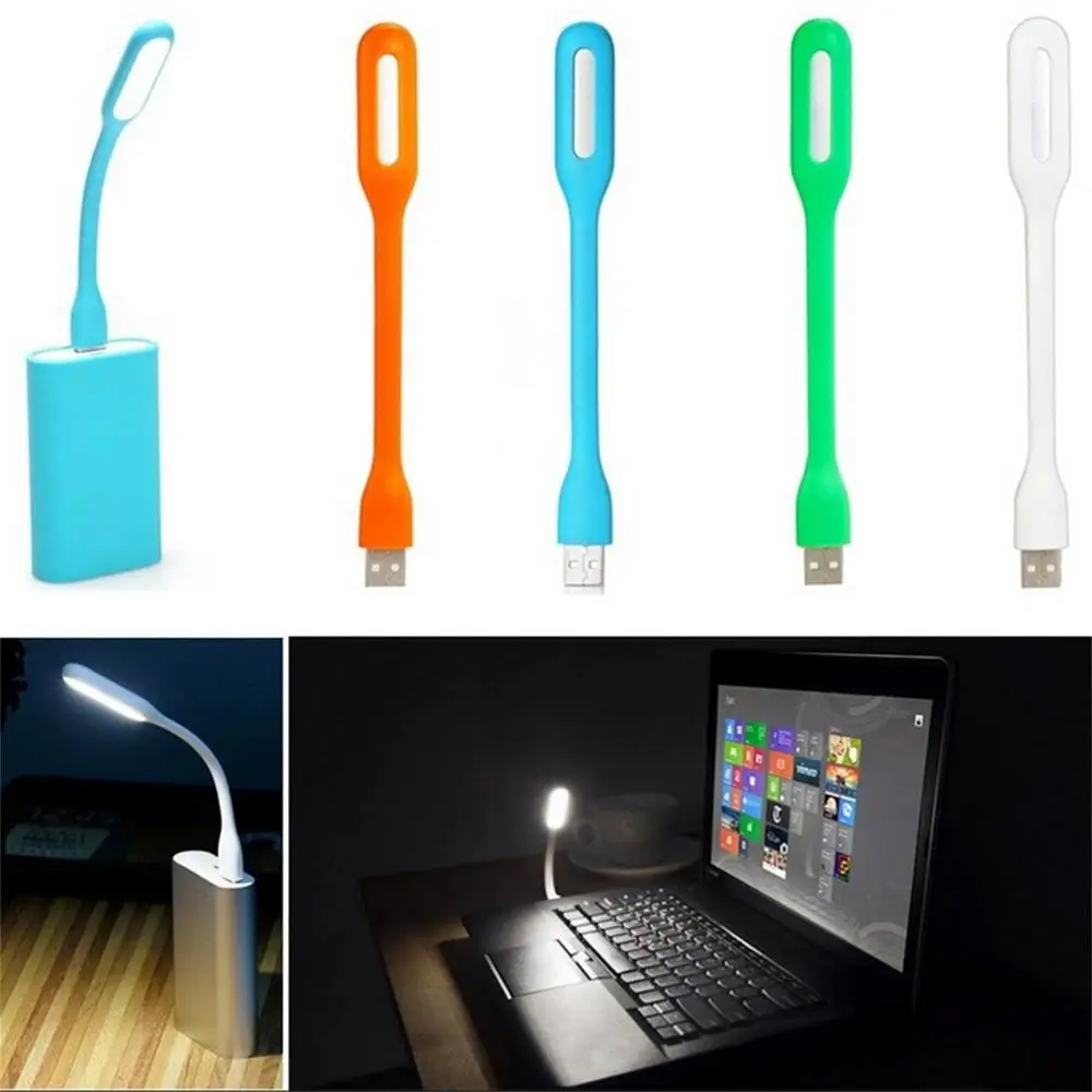 Flexible USB LED Light Computer Tablet Laptop USB LED Light Lamp Flexible Ultra Bright for Notebook PC Power Bank Partner