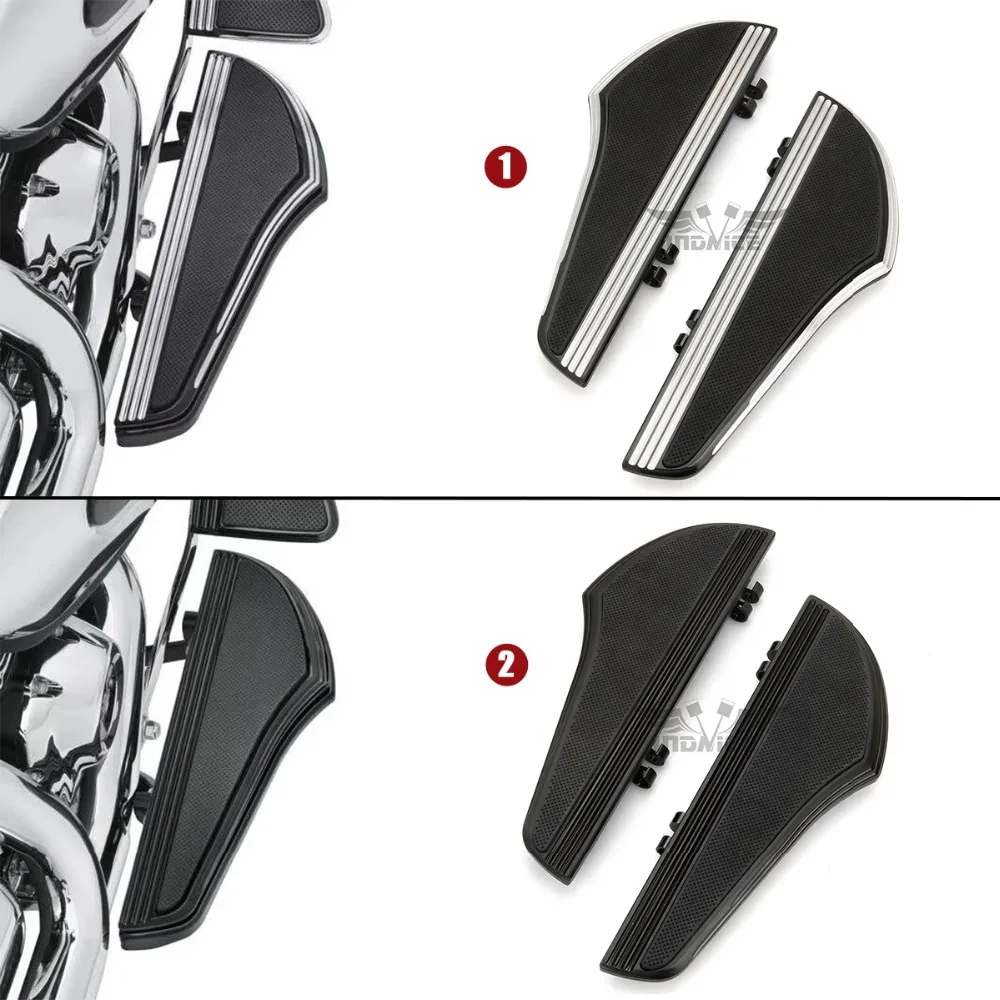 Передний водительский пол подножки для harley black floorboard Touring street Glide roadking 2000-2020 |