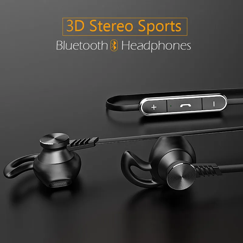 Langsdom M5 Bluetooth наушники с микрофоном беспроводные спортивные половина вкладыши