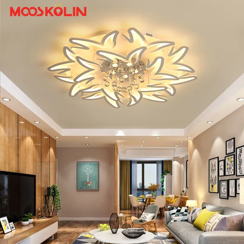

New led Chandeliers For Living Room Bedroom Home lustre para sala AC85-265V Modern Led Ceiling Chandelier Lamp Fixtures lustre