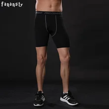 Компрессионные шорты для бега, мужские спортивные дышащие быстросохнущие шорты для спортзала, шорты для бодибилдинга и фитнеса, мужские новые размера плюс S-3XL