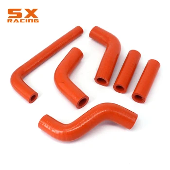 

Motorcycle Orange Water Pipe Silicone Radiator Coolant Hose For KTM EXC400 EXC450 EXC525 2002 2003 2004 2005 2006 Dirt Bike