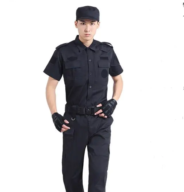 

Summer Equipo militar Tactical suit for men Black military camouflage uniform
