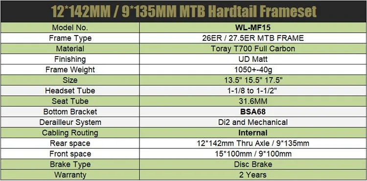 Winow 26er карбоновая mtb рама 13," 15,5" 17,5 дюймов детская рамка с QR 135*9 мм 12*142 мм через ось 26 дюймов 27,5 er mtb карбоновая рама