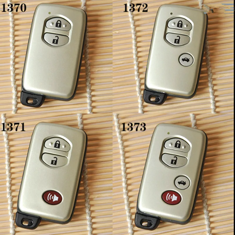 

DAKATU Replacement Shell Smart Remote Key Case Fob 2/3/2+1/3+1 Button For Toyota Camry Crown Highlander Prado Remote key case