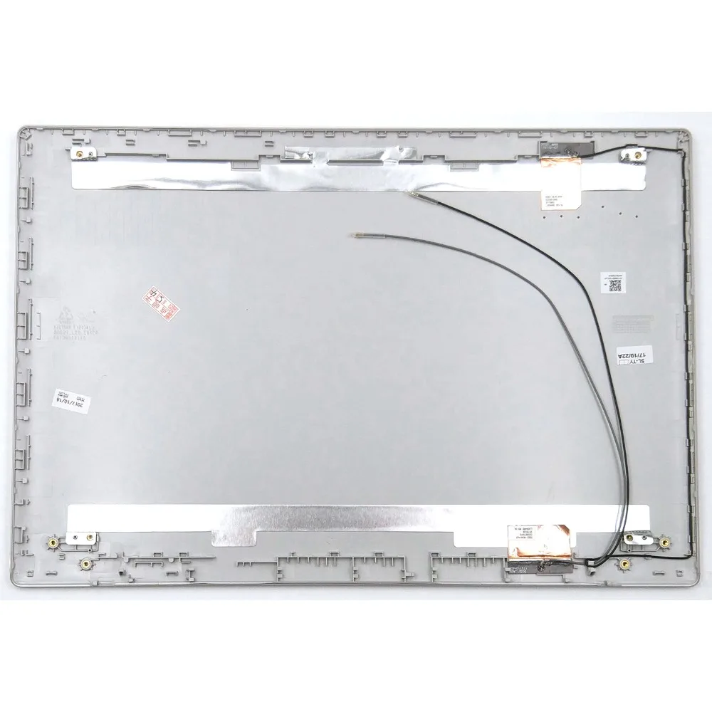 Задняя крышка для ноутбука Lenovo Ideapad 320-15ABR 320-15AST 320-15IKB 320-15IAP 320-15ISK серебристый