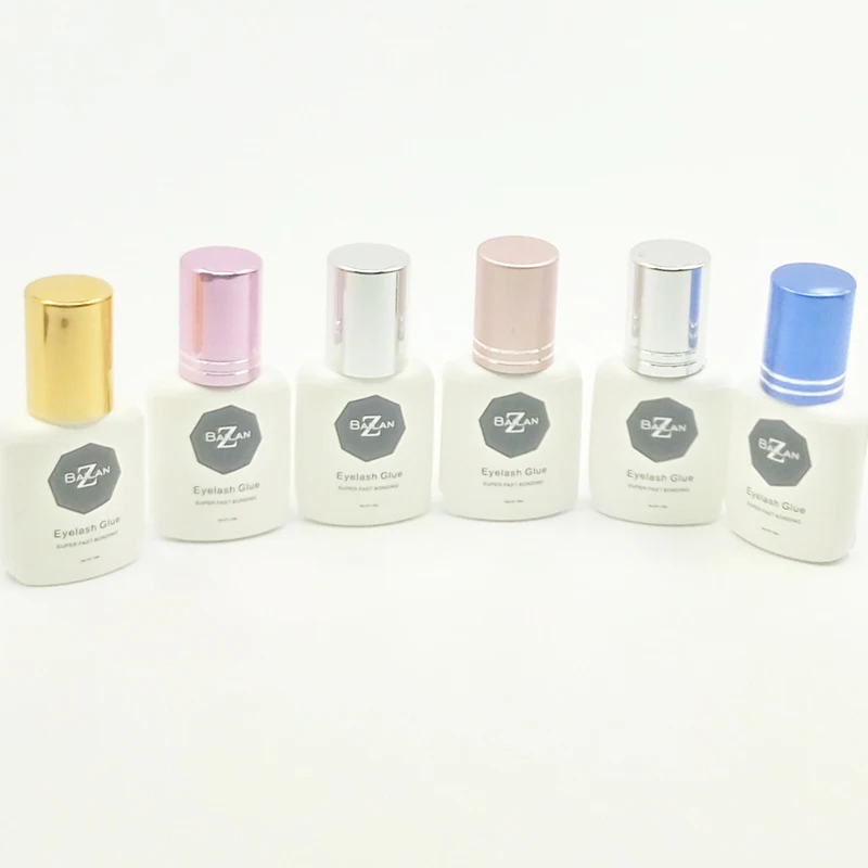 

10ml Fast Drying Low Fume Eyelash Extension Glue 1 Second Eyelashes Adhesive Hold 40-60 Days Lash Glue Black Adhesive