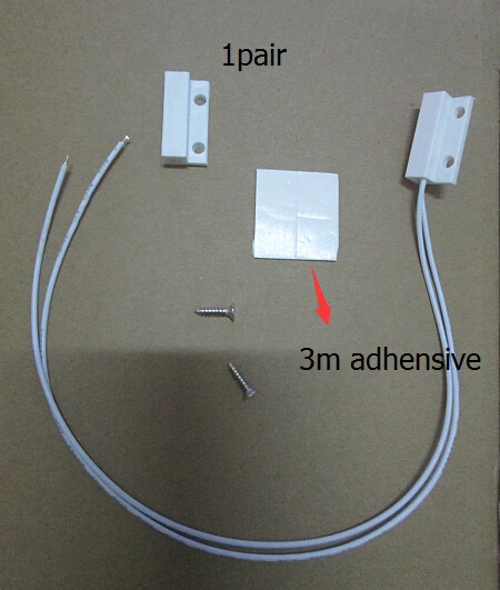 

10pairs Window/Door Contact Magnetic Reed Switch For Alarm system NC
