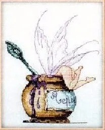 cs-1867 Cross Stitch Kit Blueberry Dessert Fairy neocraft