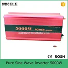 Best Price as low as $483.03 MKP5000-122R colour red pure sine wave power inverter 12v 220v 5000w,peak power 10000watt off grid type single output