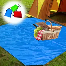 Водонепроницаемая пляжная подстилка, открытый складной карманный пескозащитный коврик для пикника, пляжные одеяла, коврик для кемпинга, игровой коврик