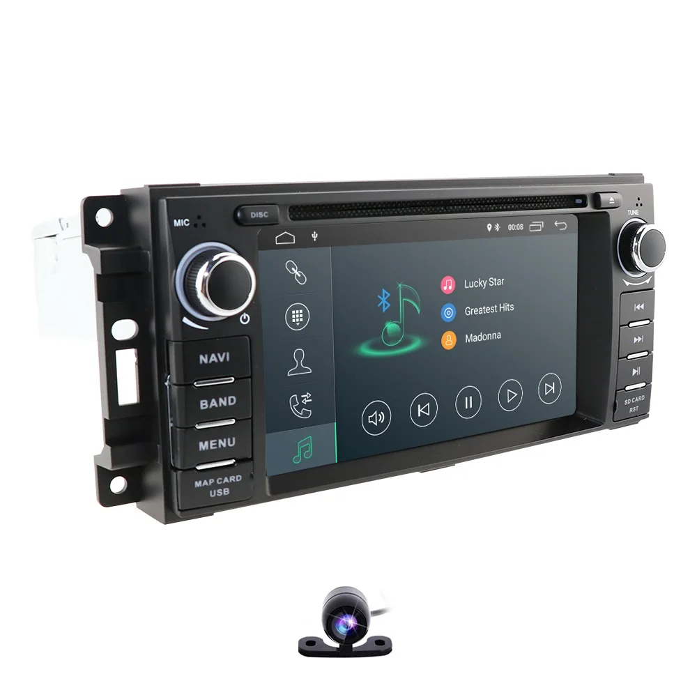 Flash Deal Android 9.0 Car Multimedia DVD Player Radio For Chrysler 300C jeep Compass/Dodge/Grand Cherokee GPS Navigation stereo FM 2