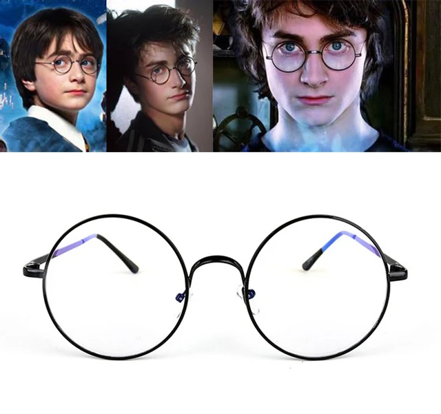 JackJad Fashion Harry Potter Round Metal Plain Glasses Eyewear Vintage