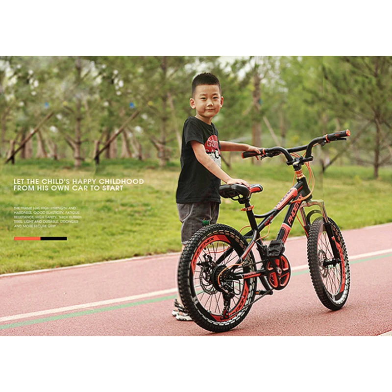 Phoenix High Quality Children Bicycle Durable Lightweight Aluminum Kids Bike 18 20 22 INCH Single Speed 21 Speed Racing Tires