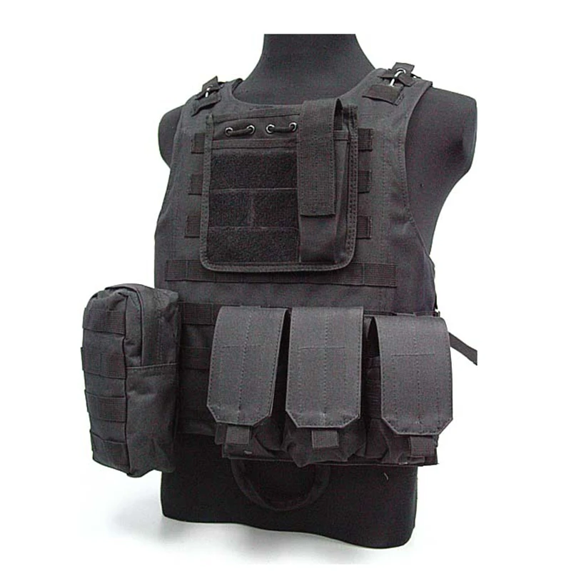 Airsoft paintball vest tactical combat hunting vest tan balck od cp