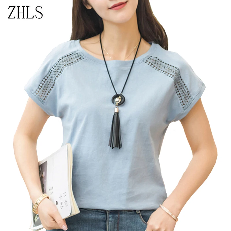 2018 летние шорты рукав блузки для Для женщин Femme хлопок белье Мода blusas топы плюс