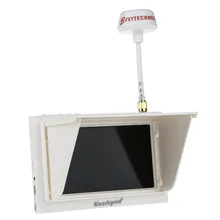 Blueskysea5.8G 32Ch FPV Monitor FX-F408 4.3″ LCD 2-In-1 Wireless Receiver Black/W For FPV Multicopter RC Quadcopter Part