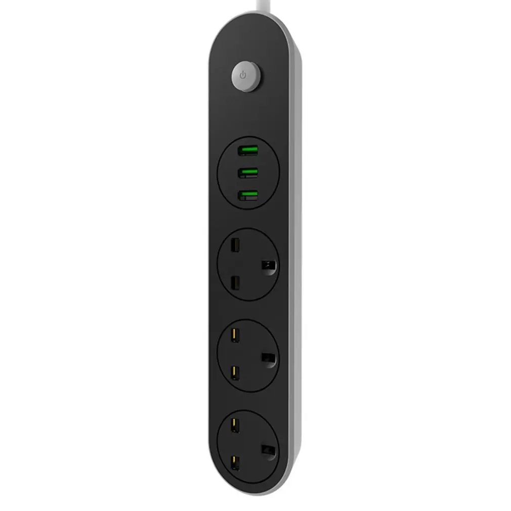 Продажа Новые 3 розетки + 3 Порты usb электронный Мощность полосы умная розетка Стабилизатор напряжения быстрой зарядки Главная Патч с расширителем С...