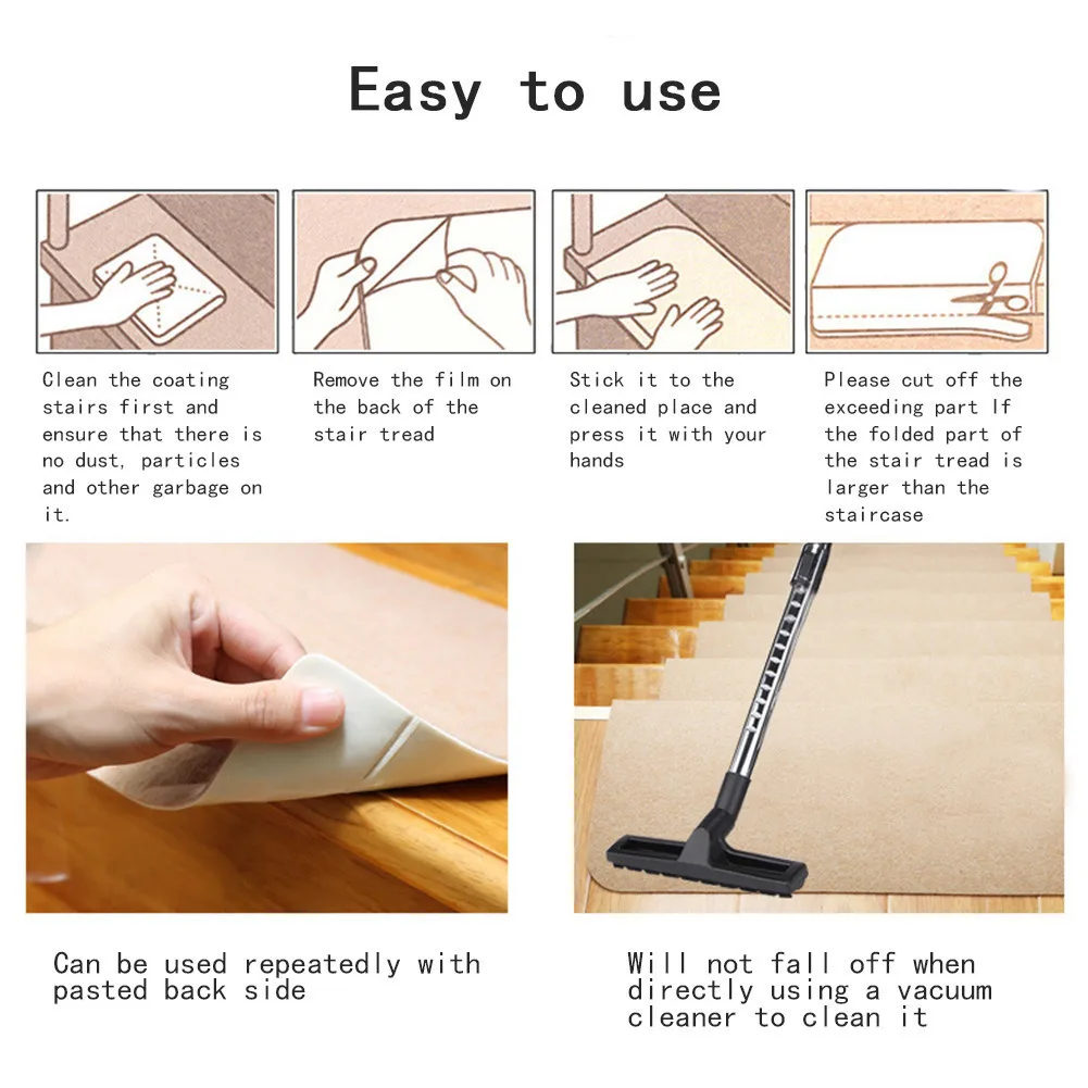 5cs Self-adhesive Non-slip Floor Staircase Carpets Solid Claw Pattern Glow In Dark Stair Treads Protector Mats Home Decor 5cs Self-adhesive Non-slip Floor Staircase Carpets Solid Claw Pattern Glow In Dark Stair Treads Protector Mats Home Decor