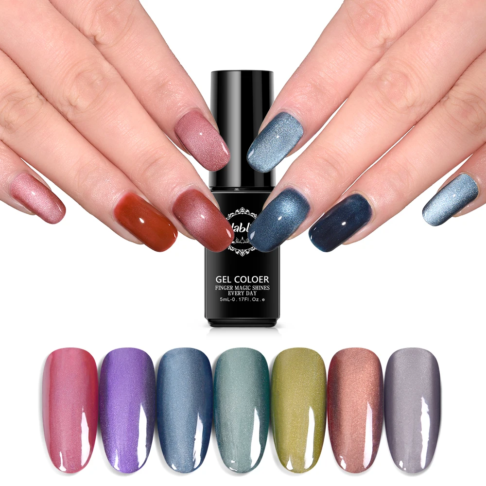 

Meteorite Wide Cat Eye Nail Gel Polish 5ML UV Gel Lacquer Gel Nail Polish Nail Art Soak off Varnish Lacquer Nails Glue