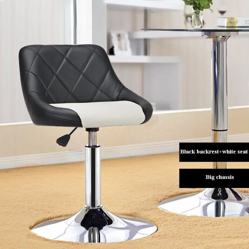 Smoking room stool booking office chair PU leather seat free shipping