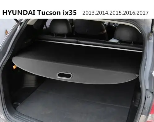 

High Qualit Car Rear Trunk Cargo Cover Security Shield Screen shade Fit For HYUNDAI Tucson ix35 2013 2014 2015 2016 2017 BY EMS