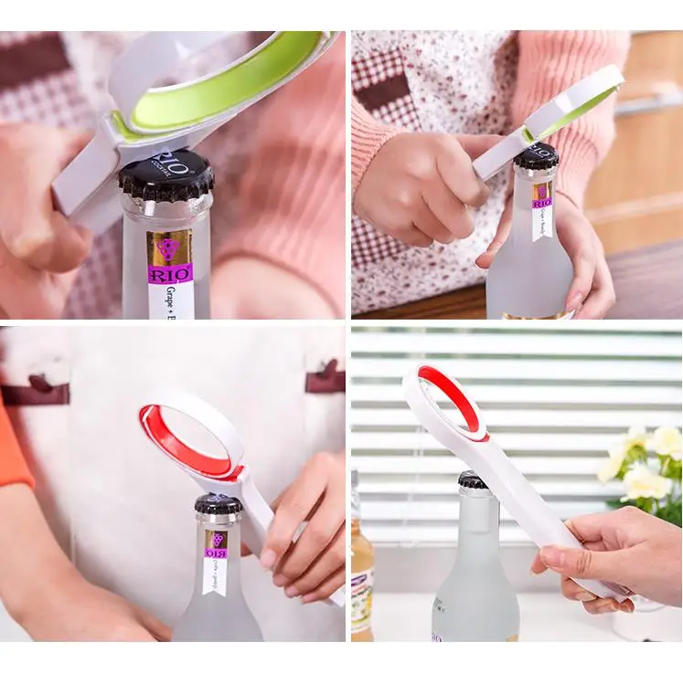 3.1Multi-function three-in-one can opener  Beer beverage bottle opener Creative adjustable can opener