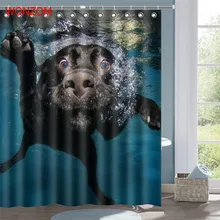 WONZOM Polyester Fabric Pig Swimming Shower Curtain Elephant Bathroom Decor Waterproof Animal Cortina De Bano With 12 Hooks Gift WONZOM Polyester Fabric Pig Swimming Shower Curtain Elephant Bathroom Decor Waterproof Animal Cortina De Bano With 12 Hooks Gift