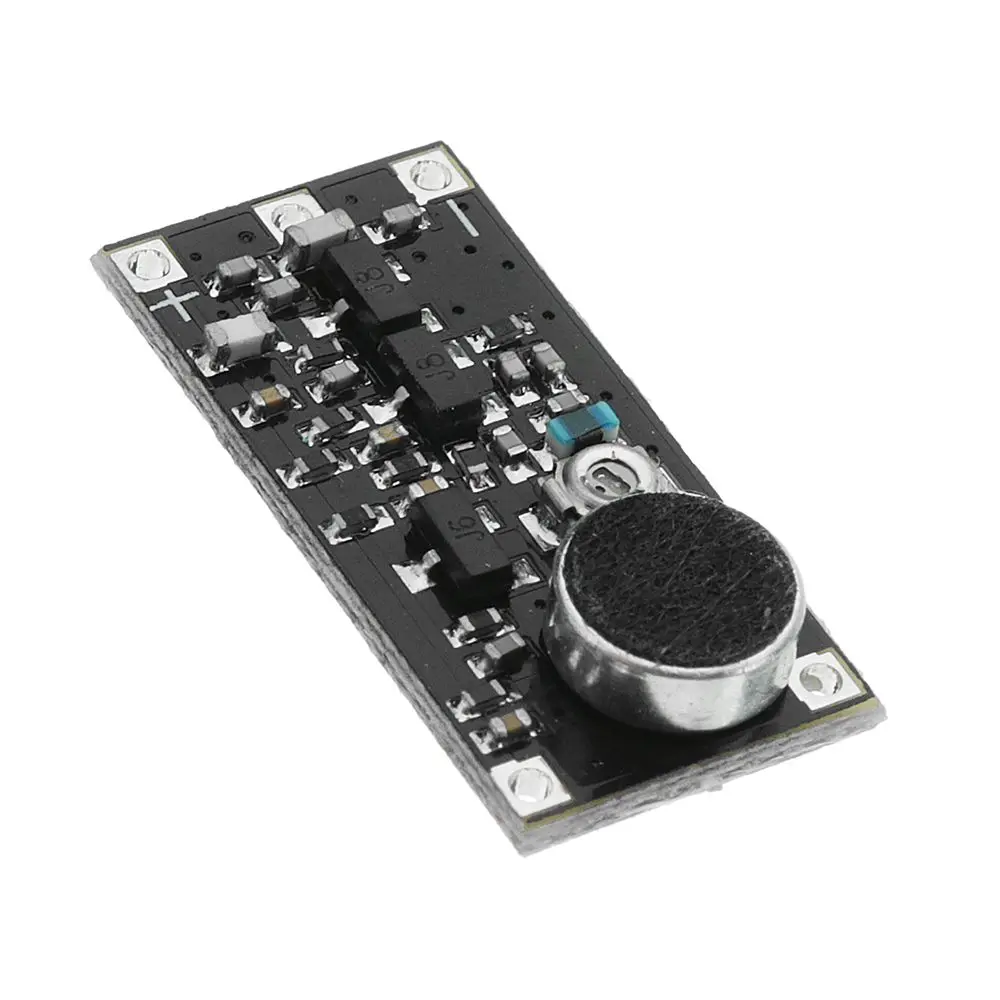 CLAITE DC 2V To 9V 88-108MHz fm-передатчик Беспроводная система наблюдения с микрофоном модуль частотной платы