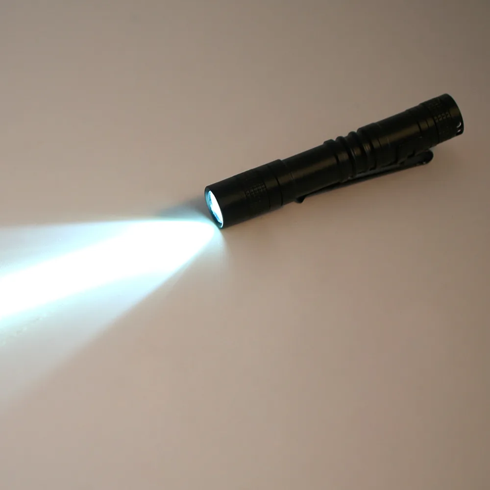 Портативный многофункциональный светодиодный фонарик ручка Форма Карманный клип тип фонарик Открытый Велоспорт Пешие прогулки Ночная