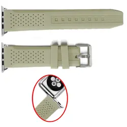 38 мм Серый Цветные часы с силиконовым ремешком группы Замена для Apple iWatch WB1101D38JB