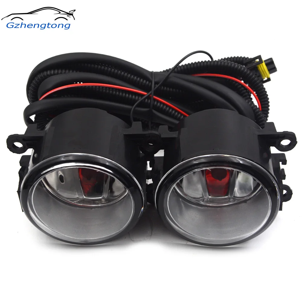 

Gzhengtong Car Fog Lamp Assembly Front Fog Light Clear Lens With Wiring Kit For Subaru Crosstrek /WRX/WRX STI/XV #84501FJ000
