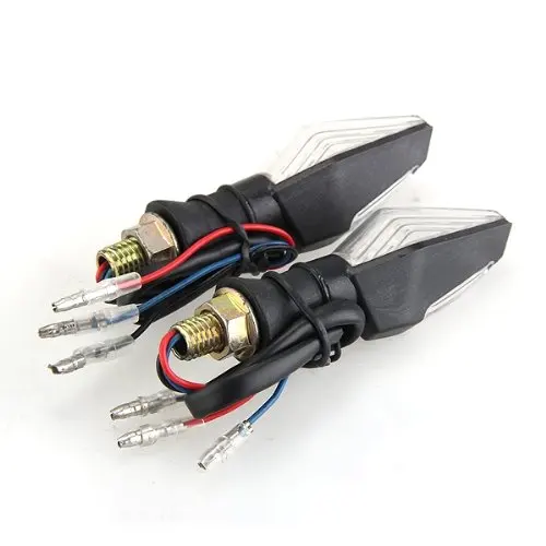 Распродажа 2 шт. светильник для мотоцикла 12 светодиодный SMD 3528 DC 12V сигнал поворота