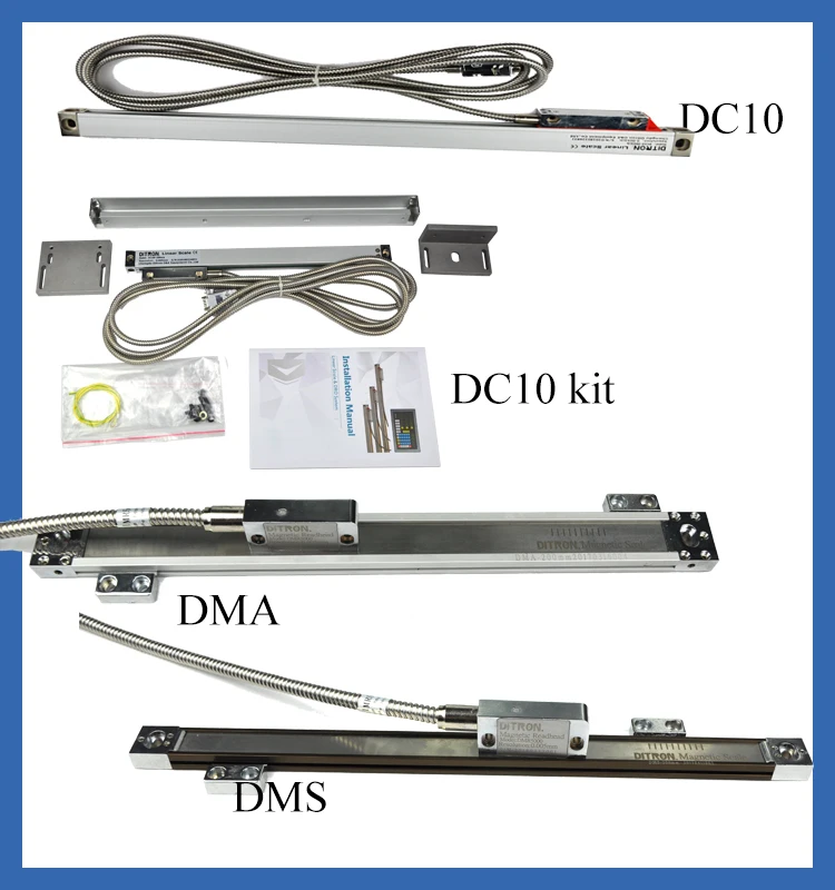 Линейное стекло весы DC10(0,005 мм) измерение на входе(длина 50-1000 мм