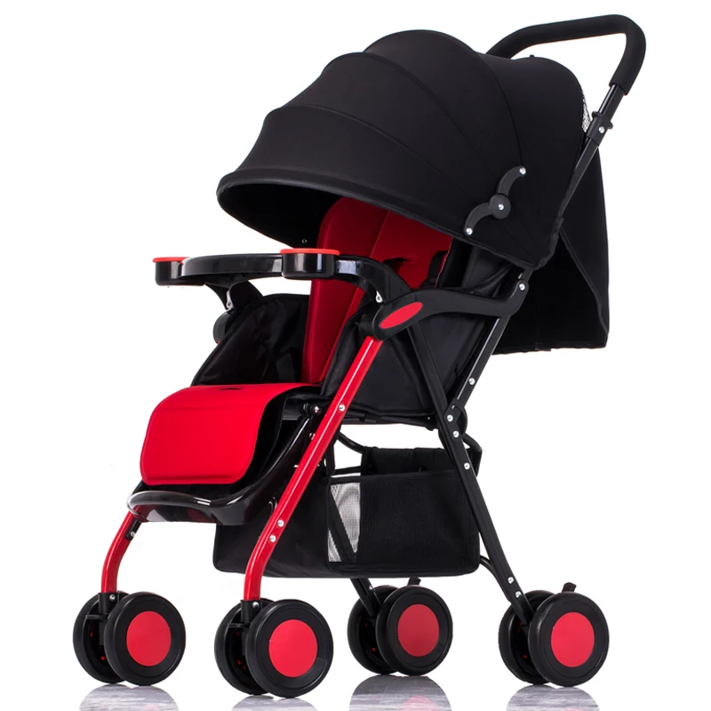 

baby stroller light folding umbrella car can sit can lie 4.5kg ultra-light portable on the airplane