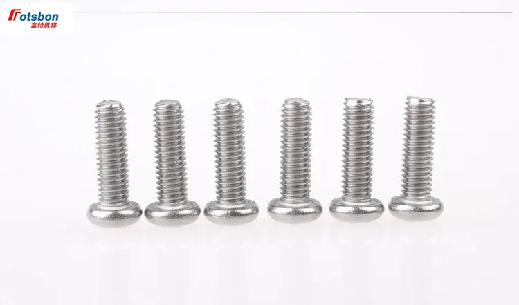 

250pcs M1.2/1.4/1.6 DIN7985/DIN966/ISO7047 Cross Recessed Raised Counter Pan Head Screws 304 Stainless Steel Flat Tail Screws