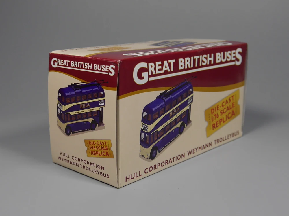 Auto Inn Atlas 1: 76 масштабный автобус Great British Bus HULL coration WEYMANN TROLLEYBUS|scale buses|atlas bus1 buses |