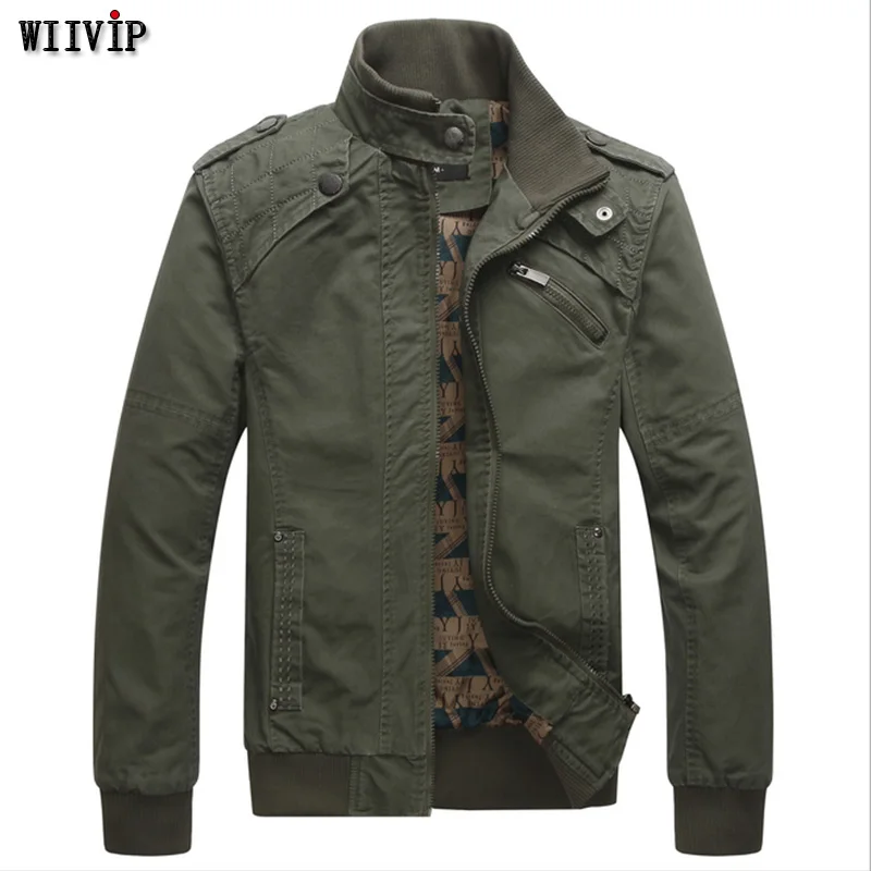 

WIIVIP Military Jacket Men's Style Army Tactical Jacket Bomber Jackets And Coats For Men Male Militar Chaqueta MZ432