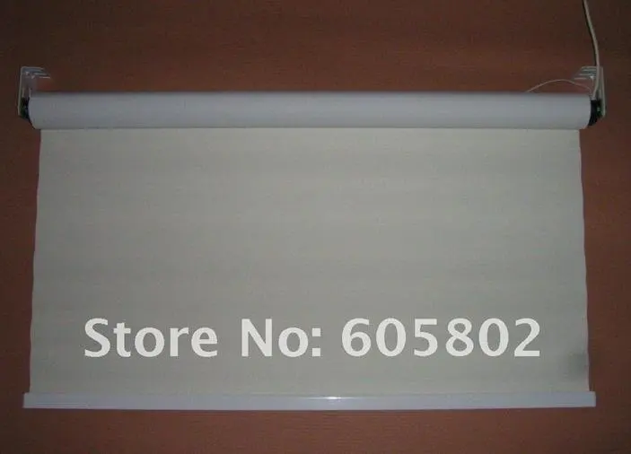 

motorized roller shades, 1.9 m wide, 0.5-1.8m hight, sunscreen fabric