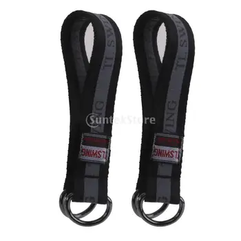 

New Arrivals 2015 Phenovo Polyester Bar Swing Hanging Straps 34cm 2pcs Black Free Shipping