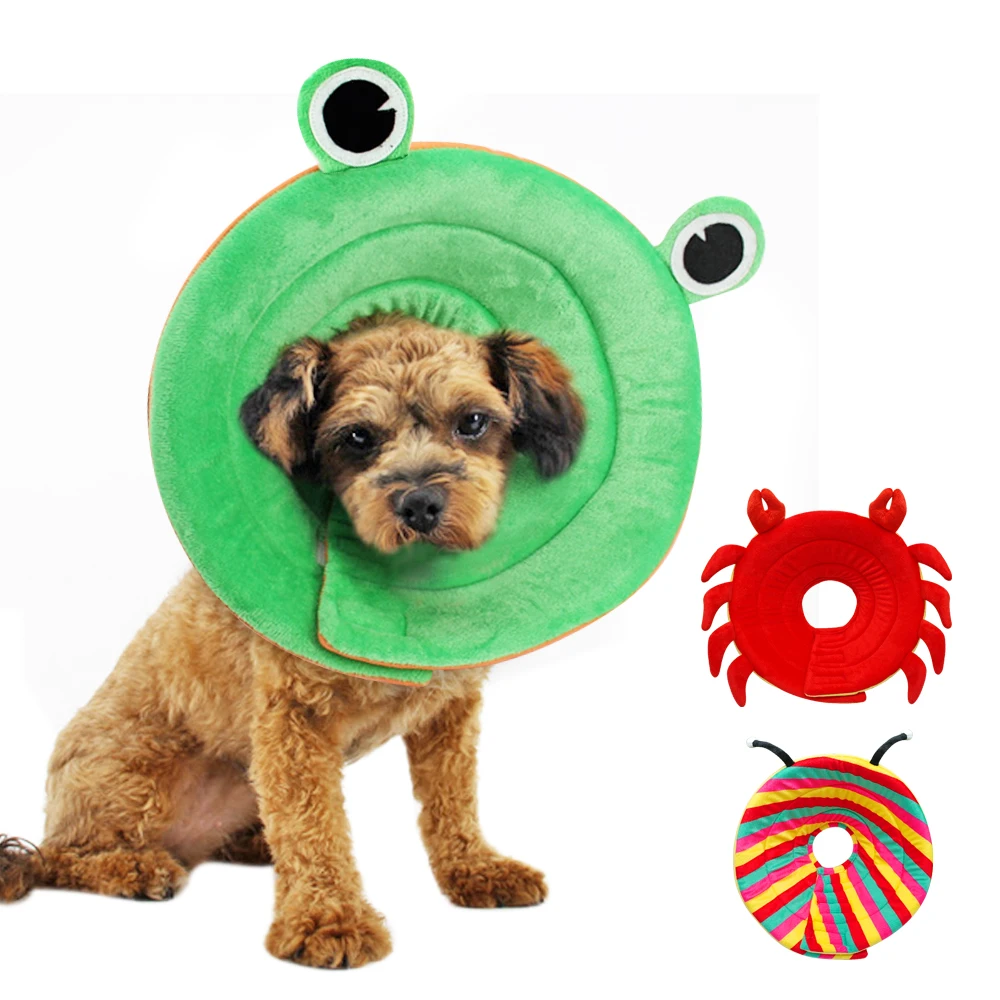 

Medical Dog Collar Dogs Cat E -Collar Anti Bite Wound Collars Prevent Pet from Scratching and Biting At Injuries Stiches Rashes
