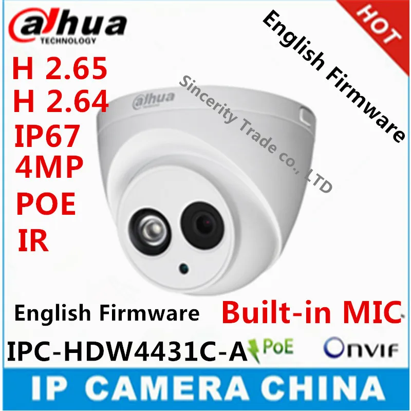 bilder für Dahua h2.65 ipc-hdw4431c-a eingebautem mikrofon hd 4mp ir 30 mt netzwerk ip kamera sicherheit cctv-dome-kamera unterstützung poe hdw4431c-a bilder für Dahua h2.65 ipc-hdw4431c-a eingebautem mikrofon hd 4mp ir 30 mt netzwerk ip kamera sicherheit cctv-dome-kamera unterstützung poe hdw4431c-a
