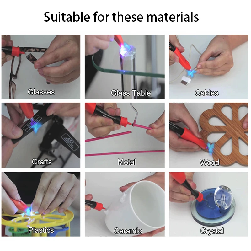 120PCS/Carton Visbella 5 second uv curing glue make metal wood ceramic glass plastics jewelry and more permanent seals repairs 120PCS/Carton Visbella 5 second uv curing glue make metal wood ceramic glass plastics jewelry and more permanent seals repairs